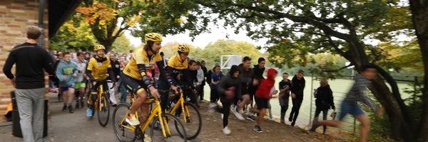 Abbildung von Läuferinnen und Läufern beim Lauftag